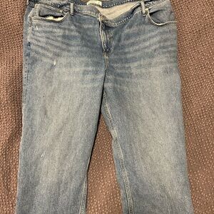 Abercrombie & Fitch 90’s Straight Leg Ultra High Waist Jeans